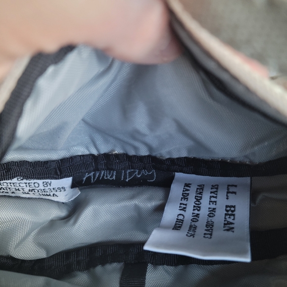 LL Bean Canvas Mini crossbody - Picture 4 of 6
